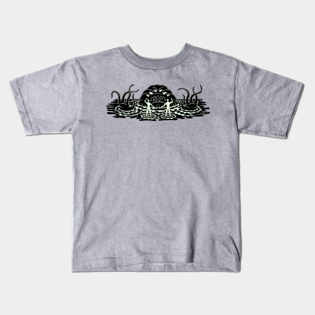 It Rises from the Ooze Kids T-Shirt by AzureLionProductions